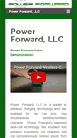 Mobile Screenshot of powerforwardcharging.com
